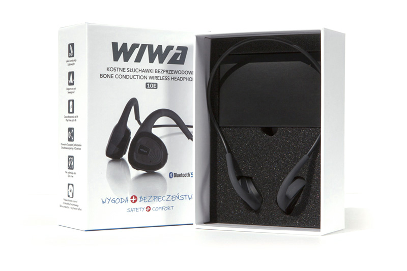 WIWA 10E - bezprzewodowe słuchawki kostne